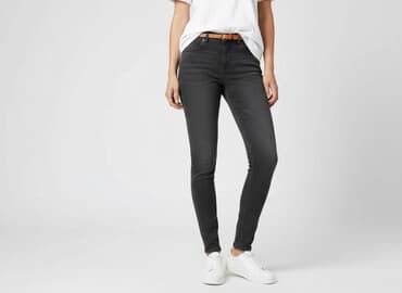 legginsy hm dziecko: H&M, Jeansy damskie, rozmiar S — 7