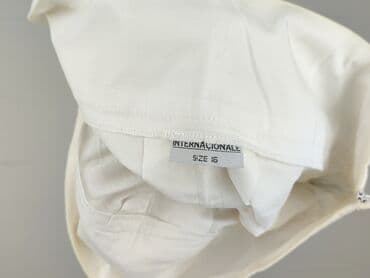 biała spódniczka z zakładkami: Internacionale, Spódnica damska, rozmiar 2XL — 4