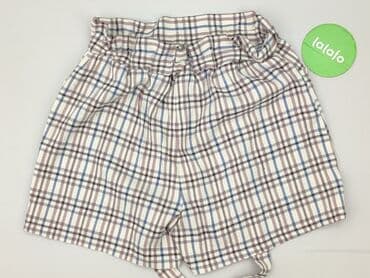 krótkie spodenki w kratę damskie: Szorty damskie, rozmiar L — 3