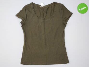 koszulka z autem h m: H&M Basic, T-shirt damski, rozmiar M — 2