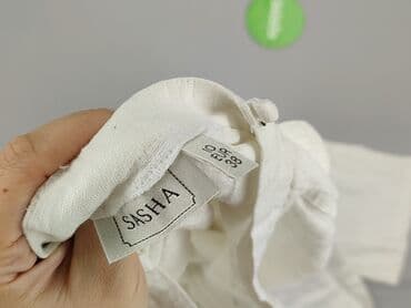 jasne buty: Spodnie materiałowe damskie, rozmiar M — 4