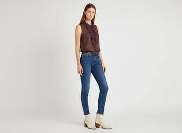 sukienka z karczkiem: Jacqueline De Yong, Bluzka damska, rozmiar S — 6