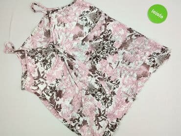 bluzki z gumką na dole plus size: Top damski, rozmiar 3XL — 4