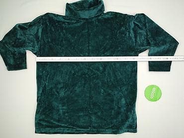 bluzki basic z dekoltem v: Golf damski, rozmiar One size — 4