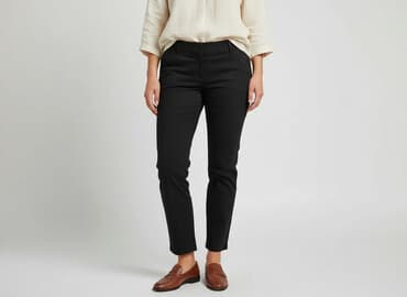 spodnie czarne materiałowe damskie: Spodnie materiałowe damskie, rozmiar M — 6