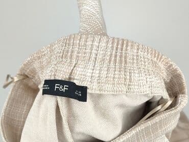 klapki carrefour: F&F, Spodnie materiałowe damskie, rozmiar M — 4