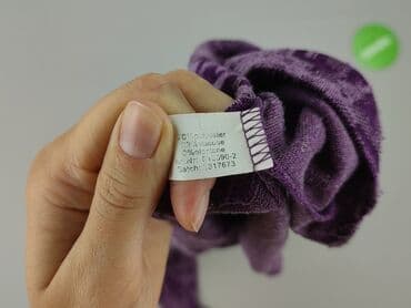 fioletowa marynarka h m: Bluzka damska, L — 5