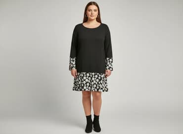 modne sukienki klasyczne: Moda, Sukienka damska, rozmiar 2XL — 1