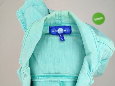 mohito marynarka czerwona: Kurtka jeansowa damska, rozmiar L — 5