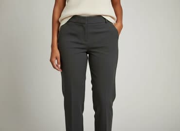 piżamy damskie allegro: Bhs, Spodnie materiałowe damskie, rozmiar L — 9