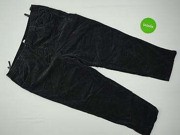 edc poznan: Spodnie materiałowe damskie, rozmiar 4XL — 2