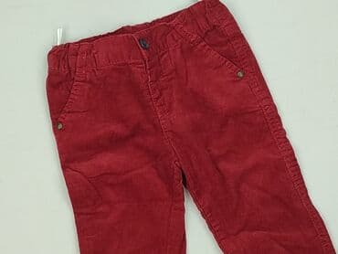 srebrne sandały do tańca: Baby material trousers, 6-9 months, 68-74 cm, Baby club, condition - Perfect — 1