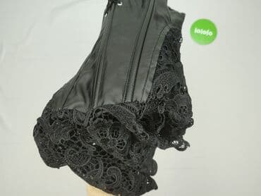 czerwona sukienka czarne rajstopy: Sukienka damska, S — 5