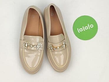 brazowe klapki ccc: Półbuty damskie, rozmiar 38 — 2