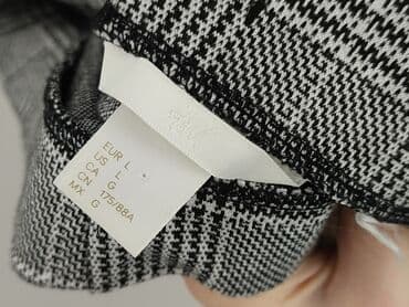 plisowane spódnice szara: H&M, Spódnica damska, rozmiar L — 4