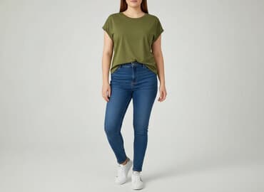 marynarka t shirt: Shein, T-shirt damski, rozmiar 2XL — 1