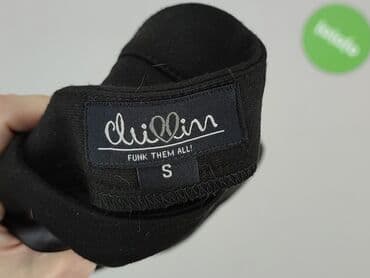 spódnice z wysokim stanem czarne: Chillin, Spódnica damska, S — 5