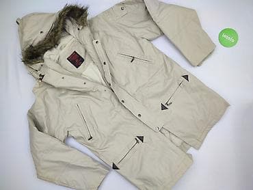 nike basic tshirt: Męska kurtka zimowa River Stone, rozmiar XXL - Kolor: jasny beż/kość — 2