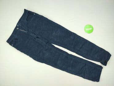 zara woskowane spodnie: TEX, Material trousers for women, size L (EU 40) — 2