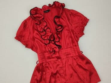 satynowy top pod marynarkę: Bluzka damska, rozmiar L — 1