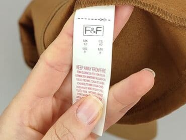 spódnice z imitacji skóry brązowa: F&F, Women`s skirt, size L — 6