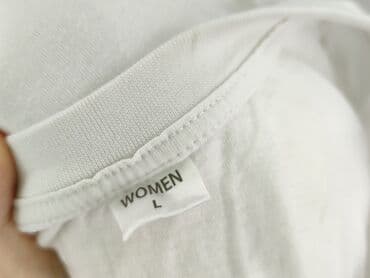 białe podkoszulki damskie z długim rękawem: Women`s T-shirt, size L — 5