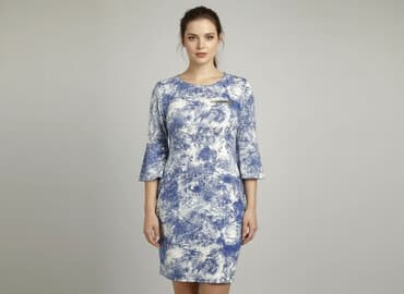 zara dzianinowe sukienki: Sukienka damska, rozmiar One size — 5