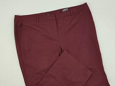 ronaldo h: Męskie spodnie garniturowe C&A - Kolor: bordowy (ciemne wino) - — 1
