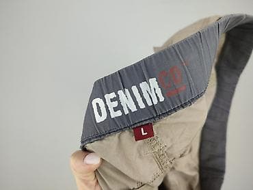 denimco: Denim Co, Spodnie 3/4 dla mężczyzn, rozmiar L — 4
