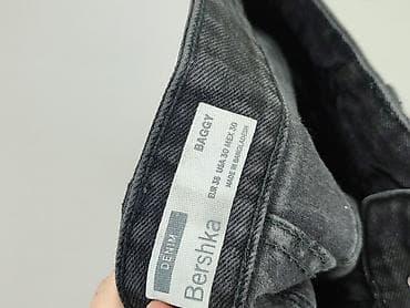 dresy oversize bershka: Bershka, Jeansy damskie, rozmiar M — 4