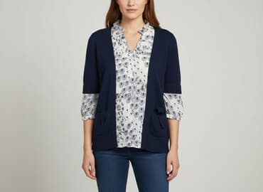 sweter na guziki: Tu, Kardigan damski, rozmiar M — 6