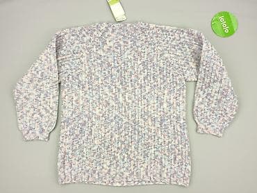 bialy sweterek hm: Sweter damski, rozmiar S — 3