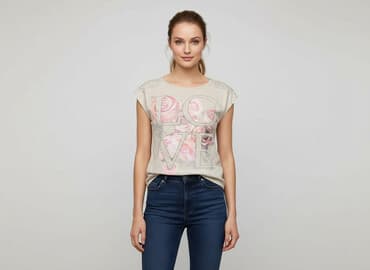 reserved t shirty damskie wyprzedaż: Reserved, T-shirt damski, rozmiar S — 1