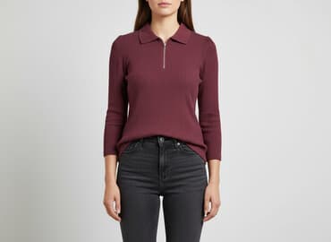 koszulki polo zara: Damska koszulka polo, rozmiar L — 6