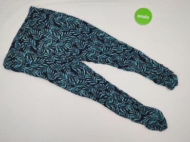 legginsy damskie kwiaty: Papaya, Legginsy rozmiar M — 3