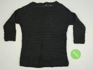 czarny golf: Atmosphere, Sweter damski, rozmiar M — 2