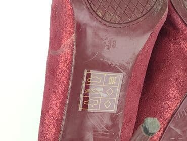 ccc srebrne sandały na obcasie: Półbuty damskie, rozmiar 38 — 7