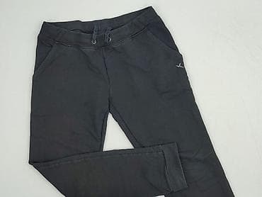 jeansy jogger: Spodnie dresowe damskie, rozmiar S — 1