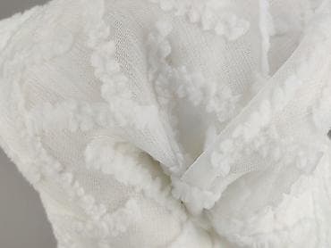 zegarek: Biała firana żakardowa z miękkim, wypukłym wzorem w zygzaki — 4