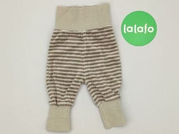 pajacyk niemowlęcy lidl: Sweatpants, H&M, 0-3 months, condition - Good — 2