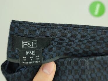 belkin spodnie: F&F, Spodnie materiałowe damskie, rozmiar L — 4