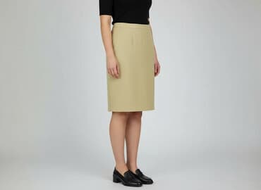 spódnice długie beżowa: Spódnica damska, rozmiar XL — 7