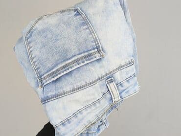 biale szerokie jeansy: Jeansy damskie, rozmiar M — 7