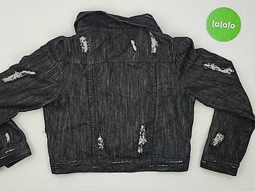napy do kurtki: Boohoo, Kurtka jeansowa damska, rozmiar L — 3