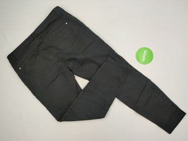 spodnie wrangler czarne: Yessica, Spodnie materiałowe damskie, rozmiar 4XL — 3