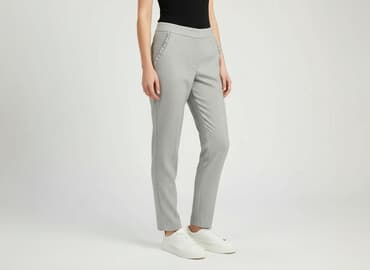 zara woskowane spodnie: Zara, Spodnie materiałowe damskie, rozmiar XS — 1