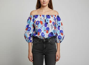 bluzki odkryte ramiona allegro: Bluzka damska, rozmiar S — 7