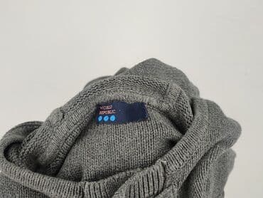 kurtka z kapturem z futerkiem: Sweter dla mężczyzn, L — 4