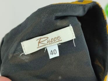 bluzka żółta w czarne paski: Sukienka damska, rozmiar L — 4