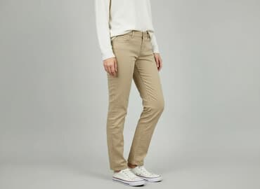 lagattini spodnie wyprzedaż: Spodnie materiałowe damskie, rozmiar L — 8